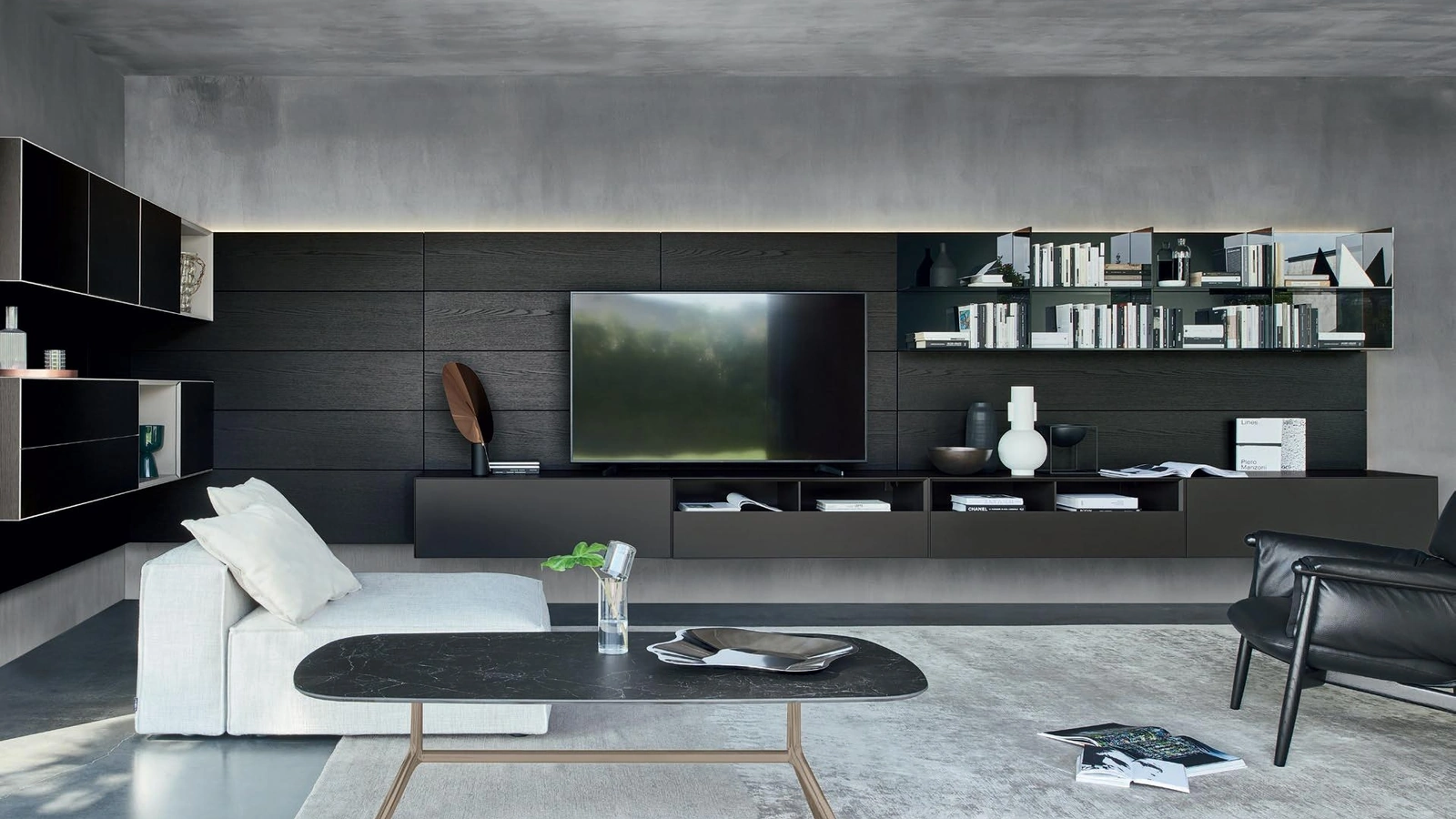 Parete Attrezzata Domino 09 di Sangiacomo