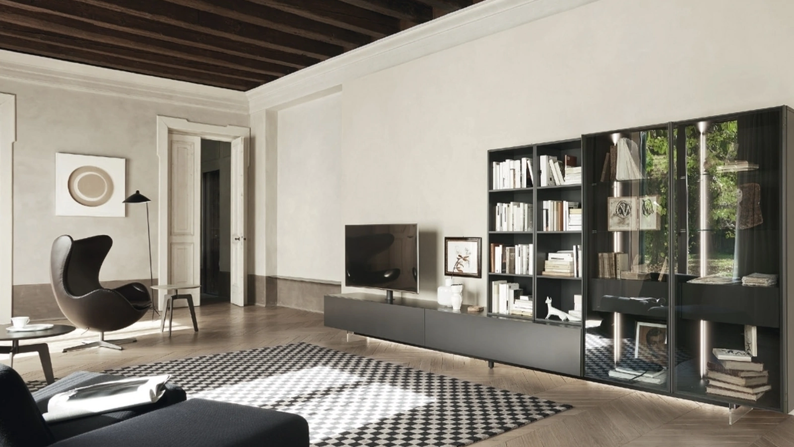 Parete Attrezzata Lampo L6C32 di Sangiacomo