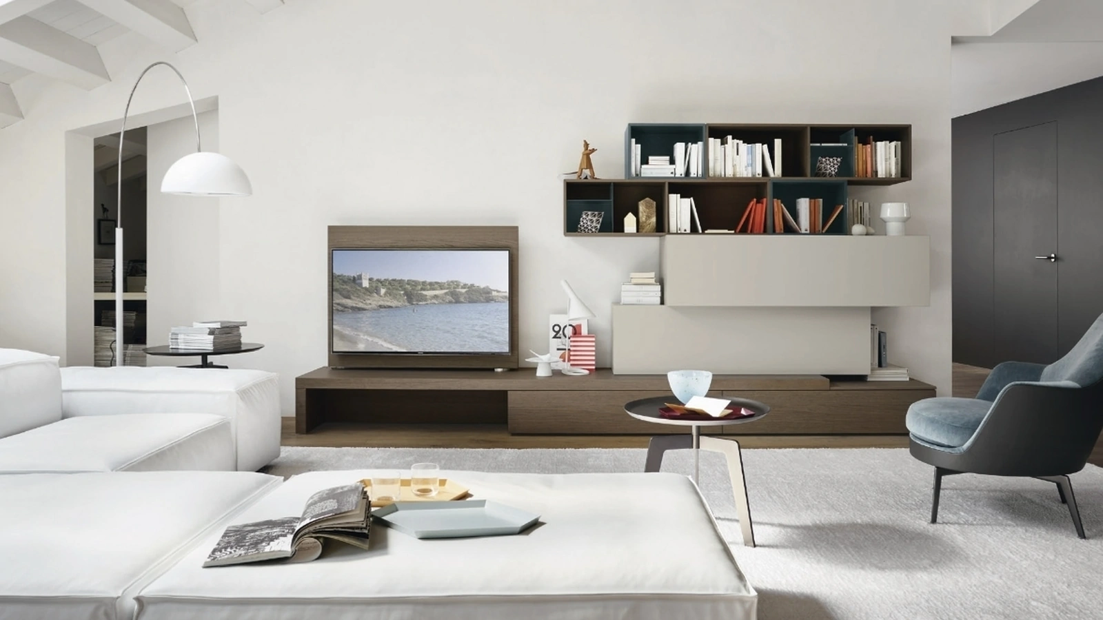 Parete Attrezzata Lampo L6C33 di Sangiacomo