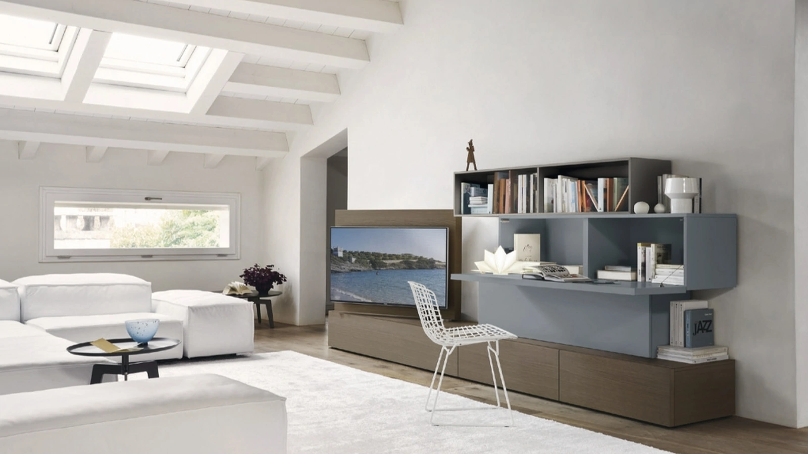 Parete Attrezzata Lampo L6C34 di Sangiacomo