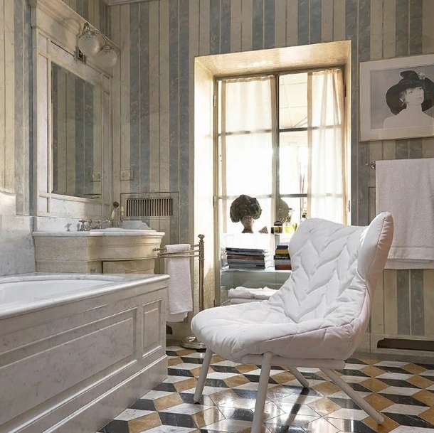 Poltrona Foliage in tessuto di Kartell