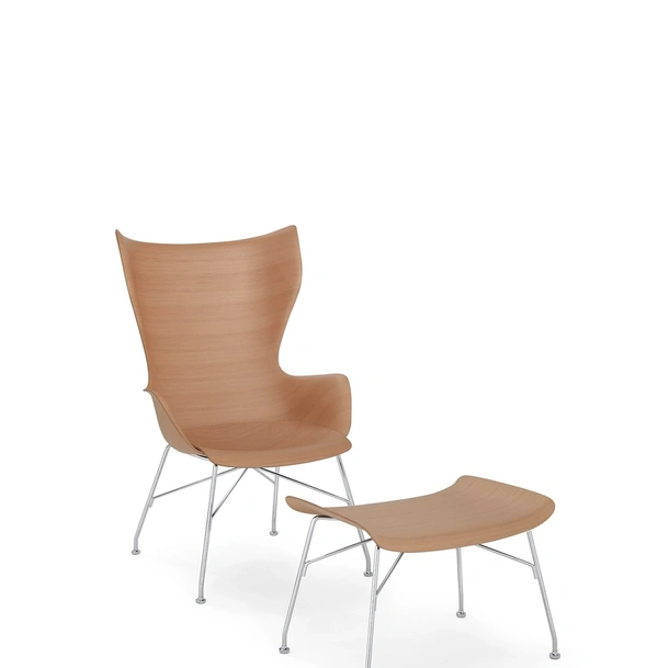 Poltroncina K-Wood di Kartell