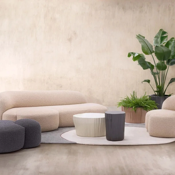 Salotto di design Aaland di Kartell