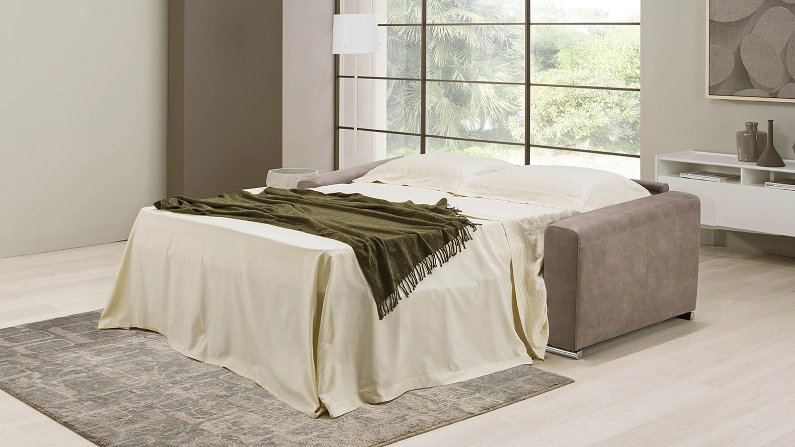 Divano letto lineare Kaja di Egoitaliano