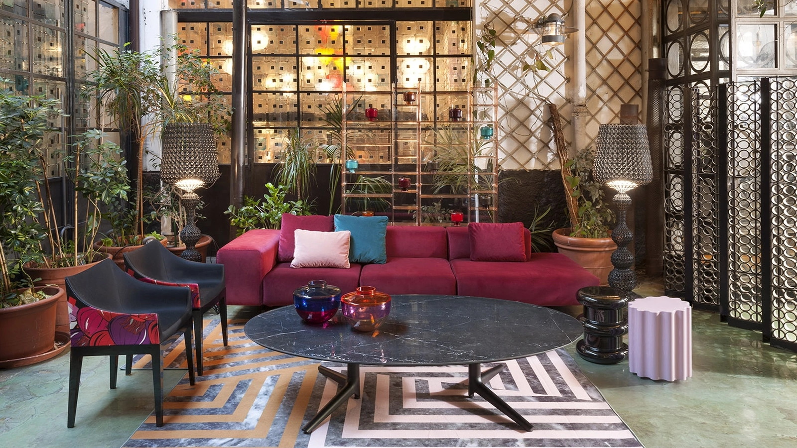 Divano Largo Ottoman di Kartell