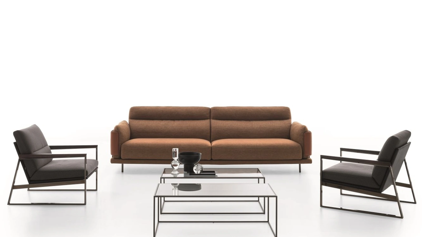 Divano in tessuto Skin di Ditre Italia