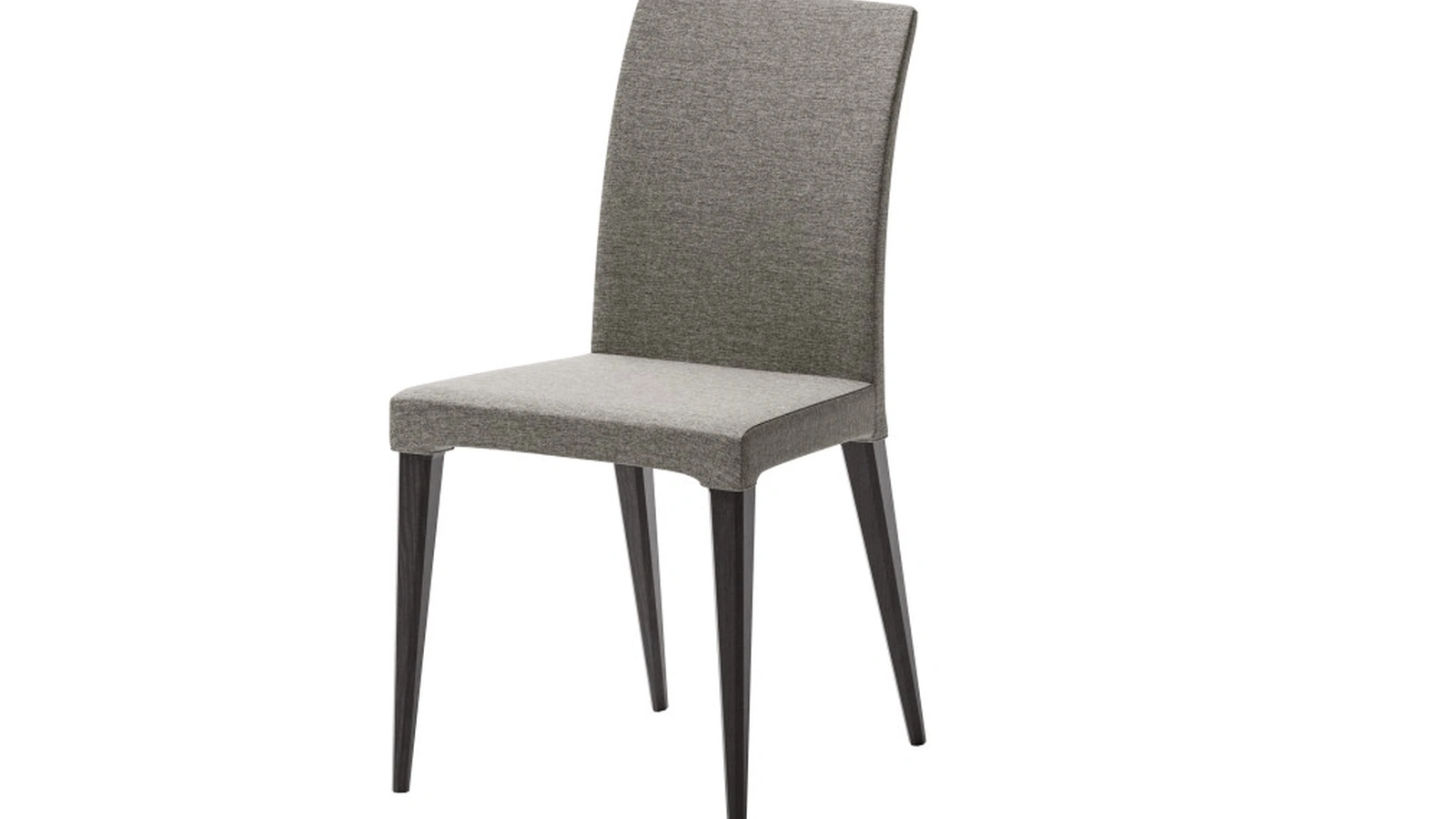 Sedia Anna in tessuto imbottito con struttura in legno di Veneta Cucine