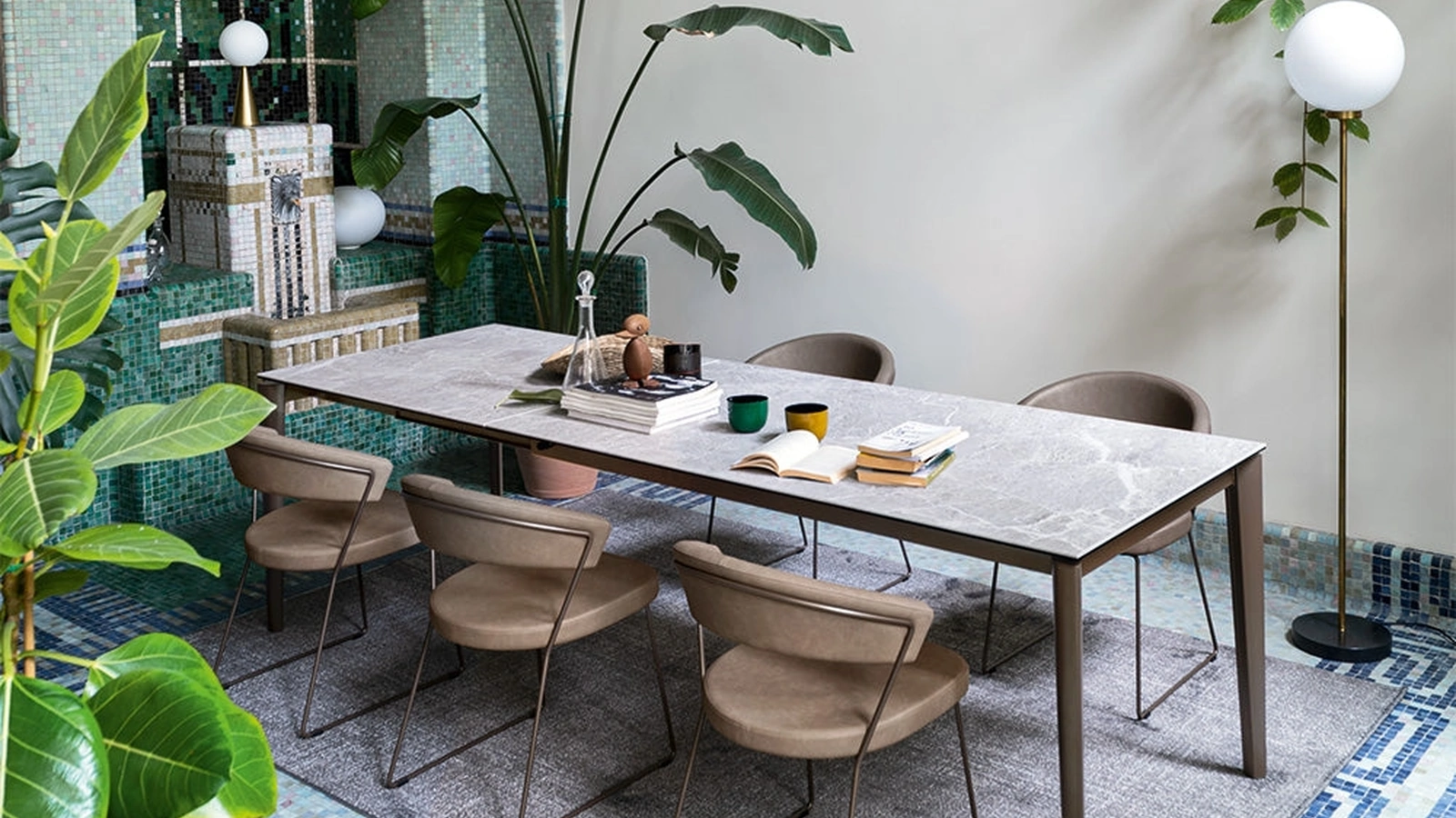 Sedia in ecopelle New York di Connubia