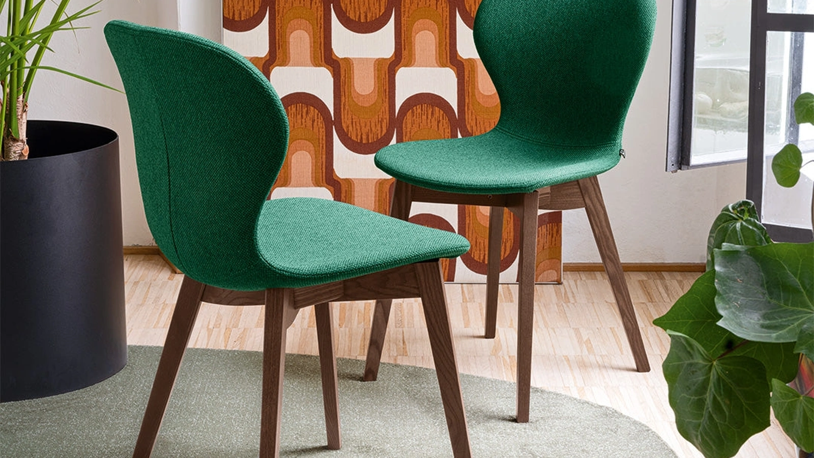Sedia in tessuto Ops! Soft di Connubia