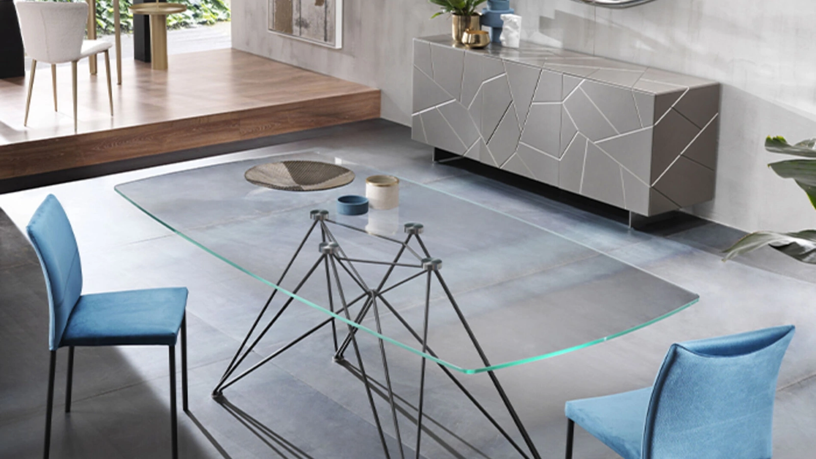 Sedia impilabile Gaia Flex di Riflessi