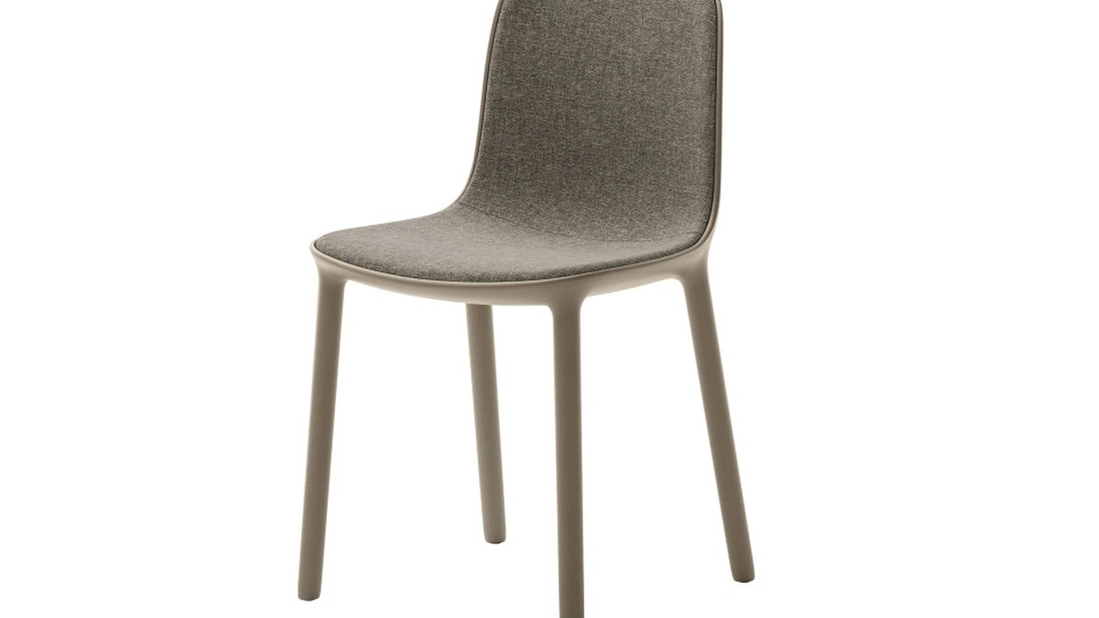 Sedia Hug con scocca in tessuto e struttura in polipropilene di Veneta Cucine