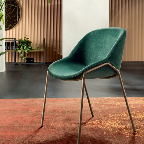 Sedia in tessuto Nova di Riflessi