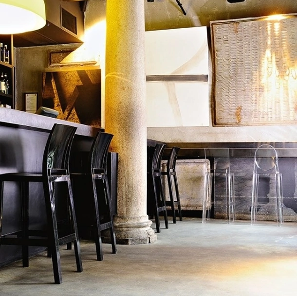 Sgabello One More Please Stool in policarbonato di Kartell