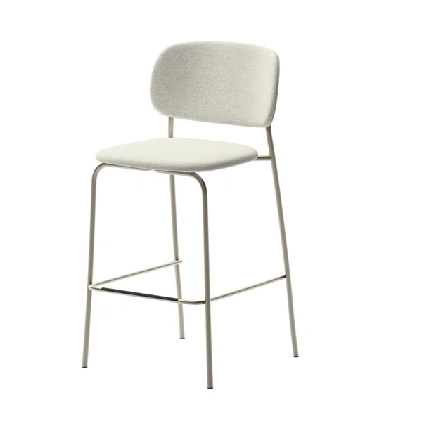 Sgabello Papillon in tessuto imbottito di Veneta Cucine