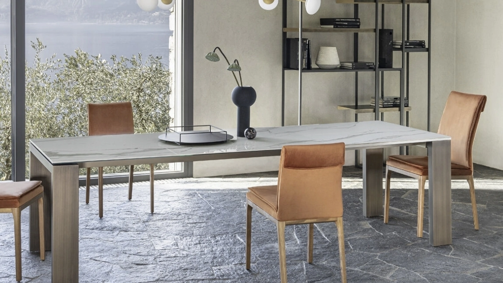 Tavolo allungabile Atlantis di Riflessi