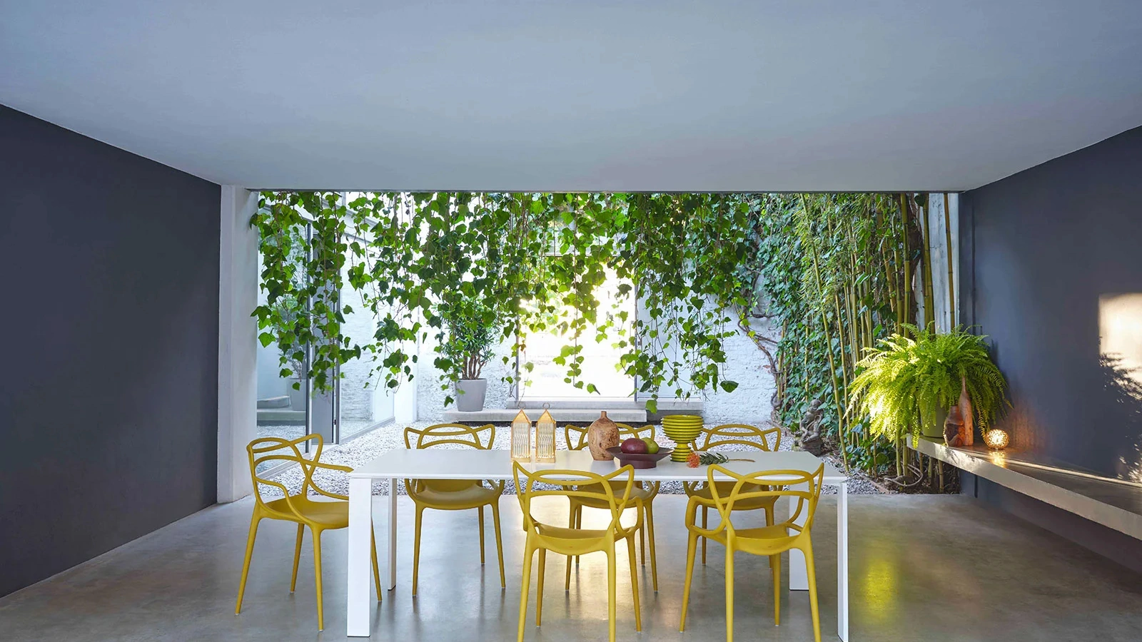 Tavolo Four Soft Touch di Kartell