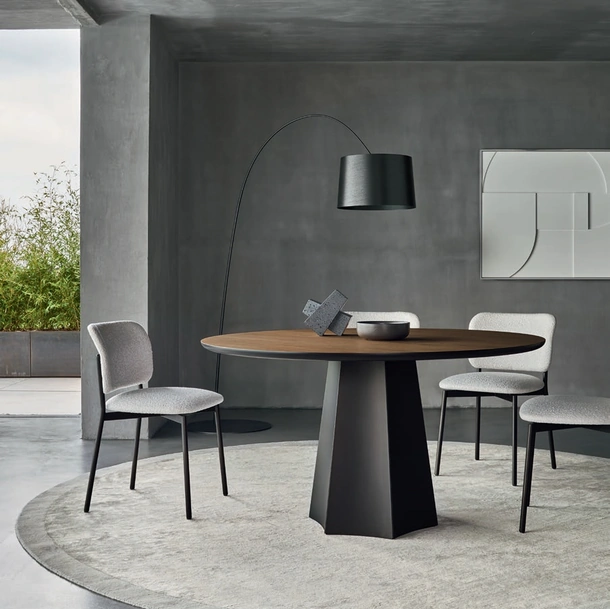 Tavolo rotondo Poliedro di Sangiacomo