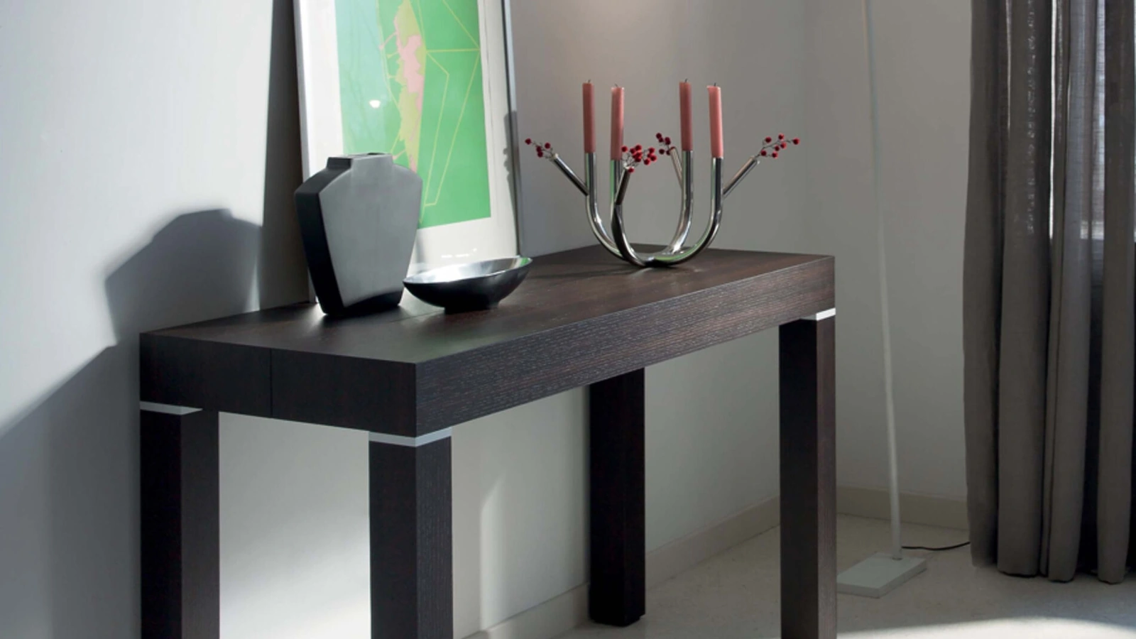 Tavolo Consolle allungabile PQR di Riflessi