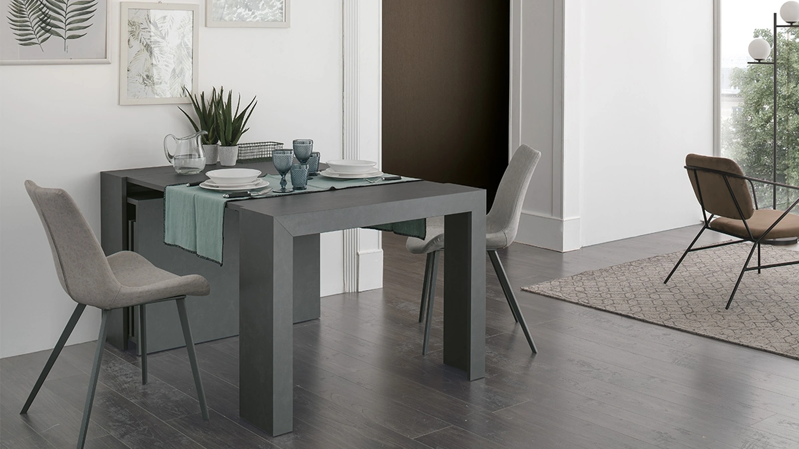 Tavolo Consolle allungabile Pandora di Target Point