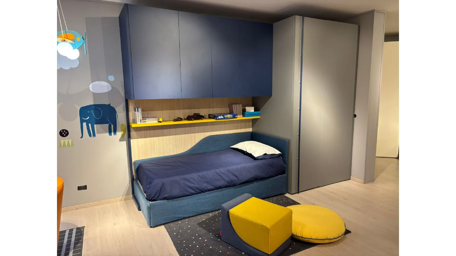 Cameretta con ponte e cabì Nidi