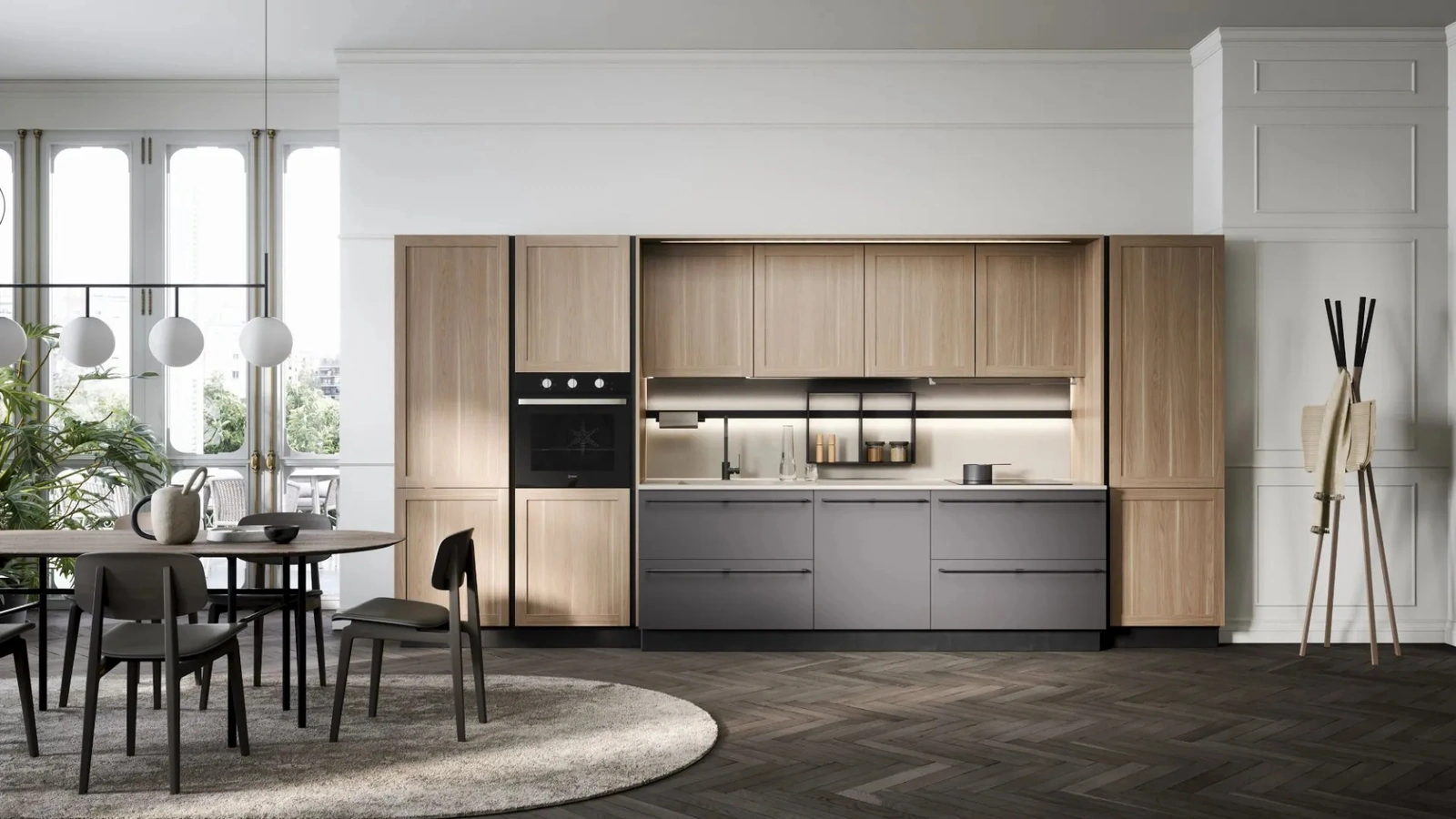Cucina Classica lineare River 03 di Forma Cucine