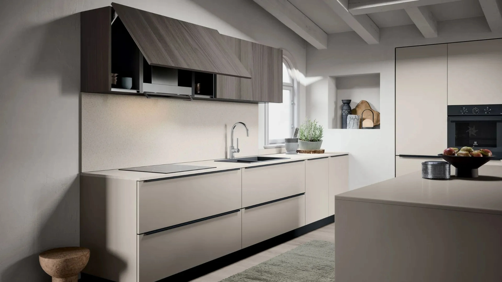 Cucina Moderna con isola Colibrì Intra di Forma Cucine