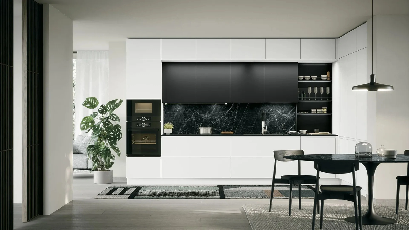 Cucina Moderna angolare Joy 01 di Forma Cucine
