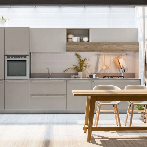 Cucina Moderna lineare Start-Time 02 di Veneta Cucine