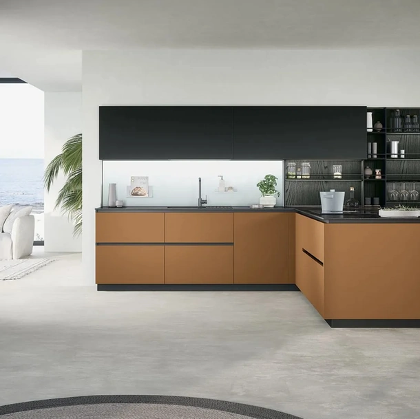 Cucina Moderna con penisola Trend 03 di Forma Cucine
