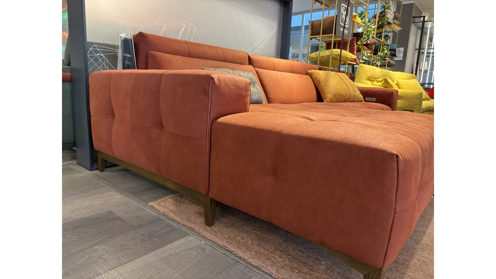 Divano EgoItaliano mod. Tiffany con chaise