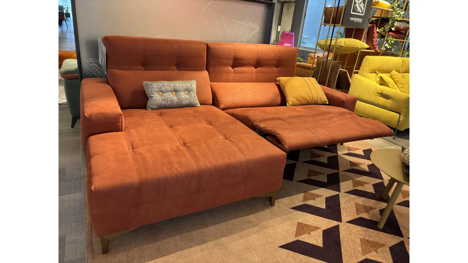 Divano EgoItaliano mod. Tiffany con chaise