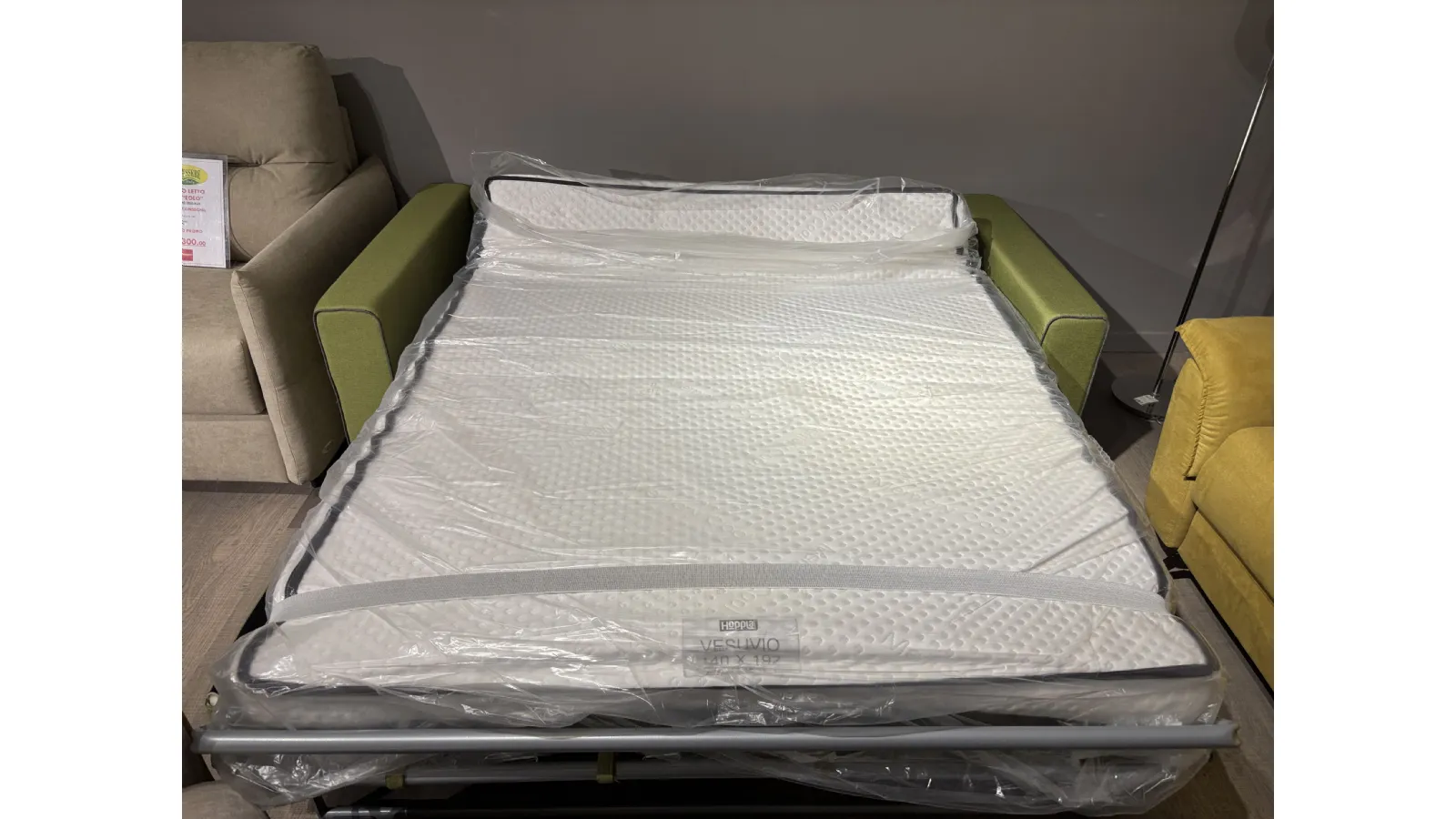 Divano letto Hopplà mod. Vesuvio