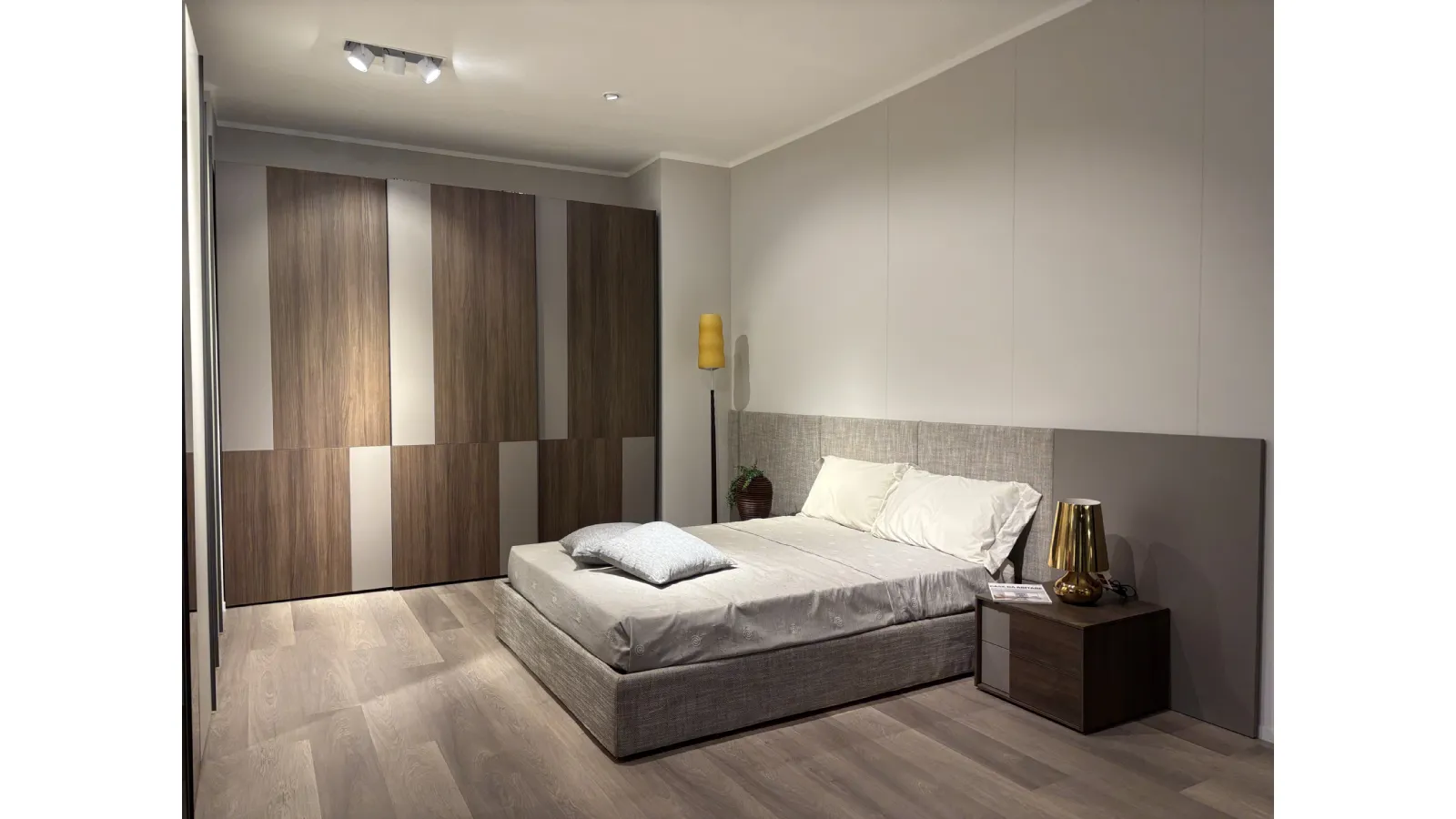 Letto con boiserie Cinquanta3