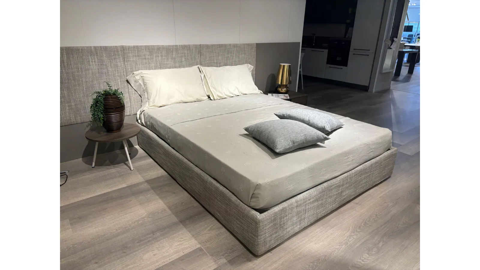 Letto con boiserie Cinquanta3