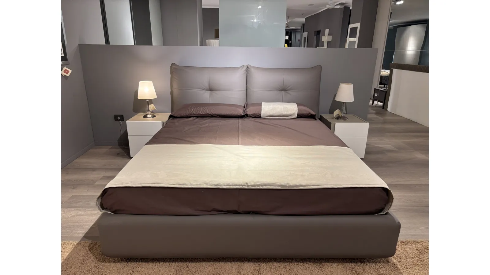 Letto contenitore Bedding mod. Beatrice