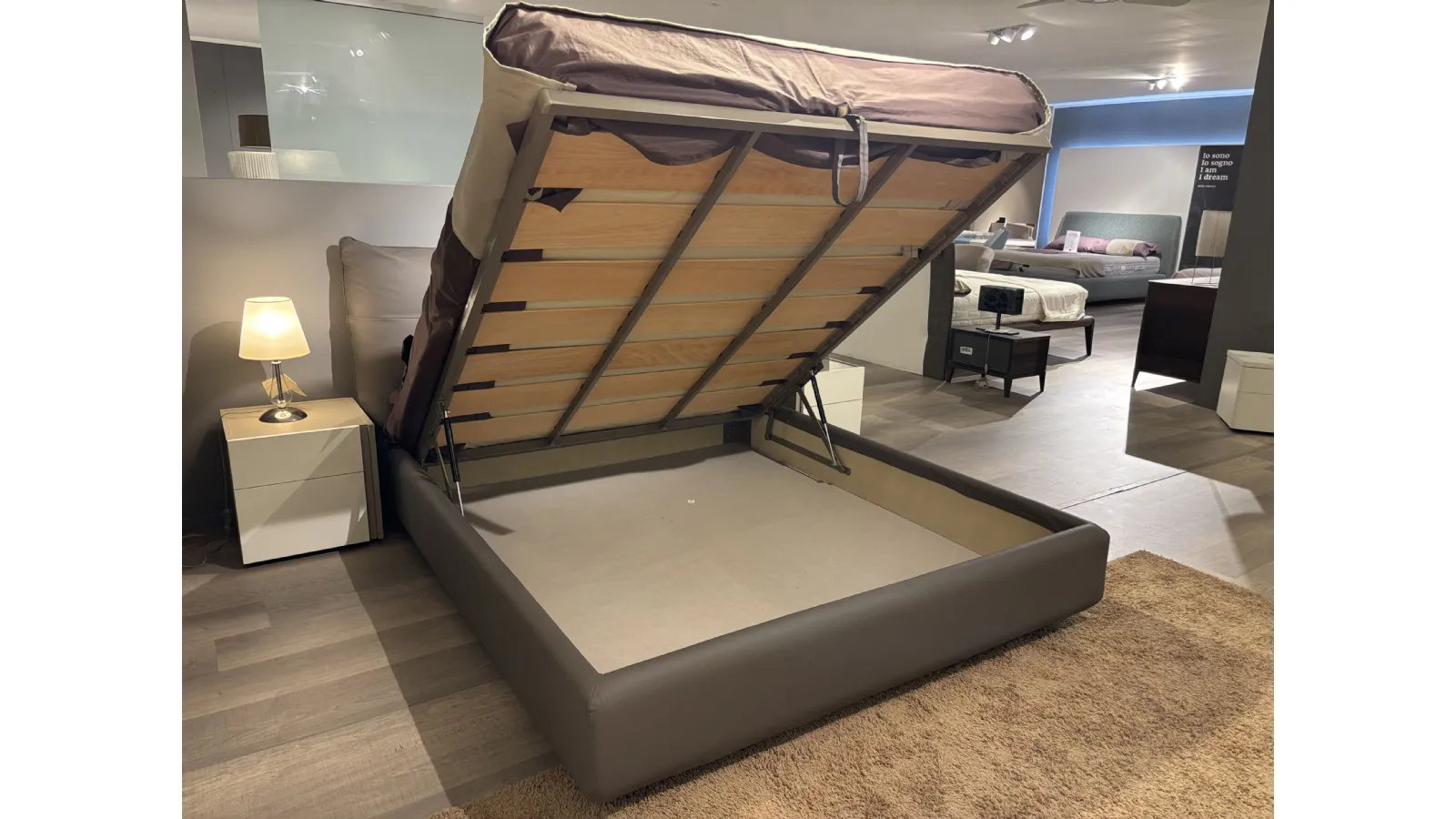 Letto contenitore Bedding mod. Beatrice