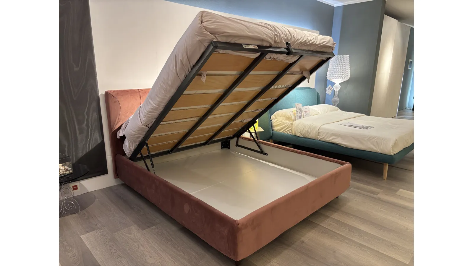 Letto contenitore Bedding Mod. Ludovica 