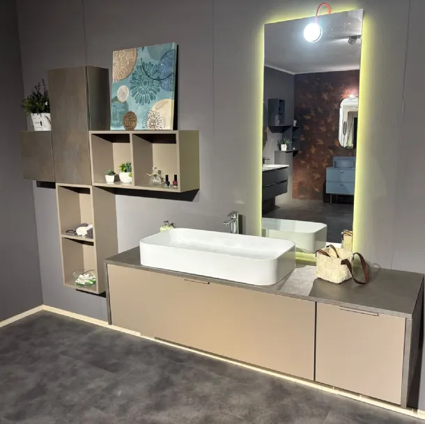 Mobile Bagno Compab mod. K-25 Tortora