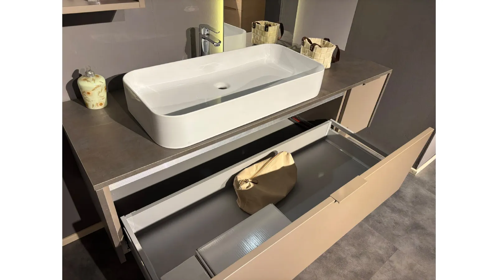 Mobile Bagno Compab mod. K-25 Tortora