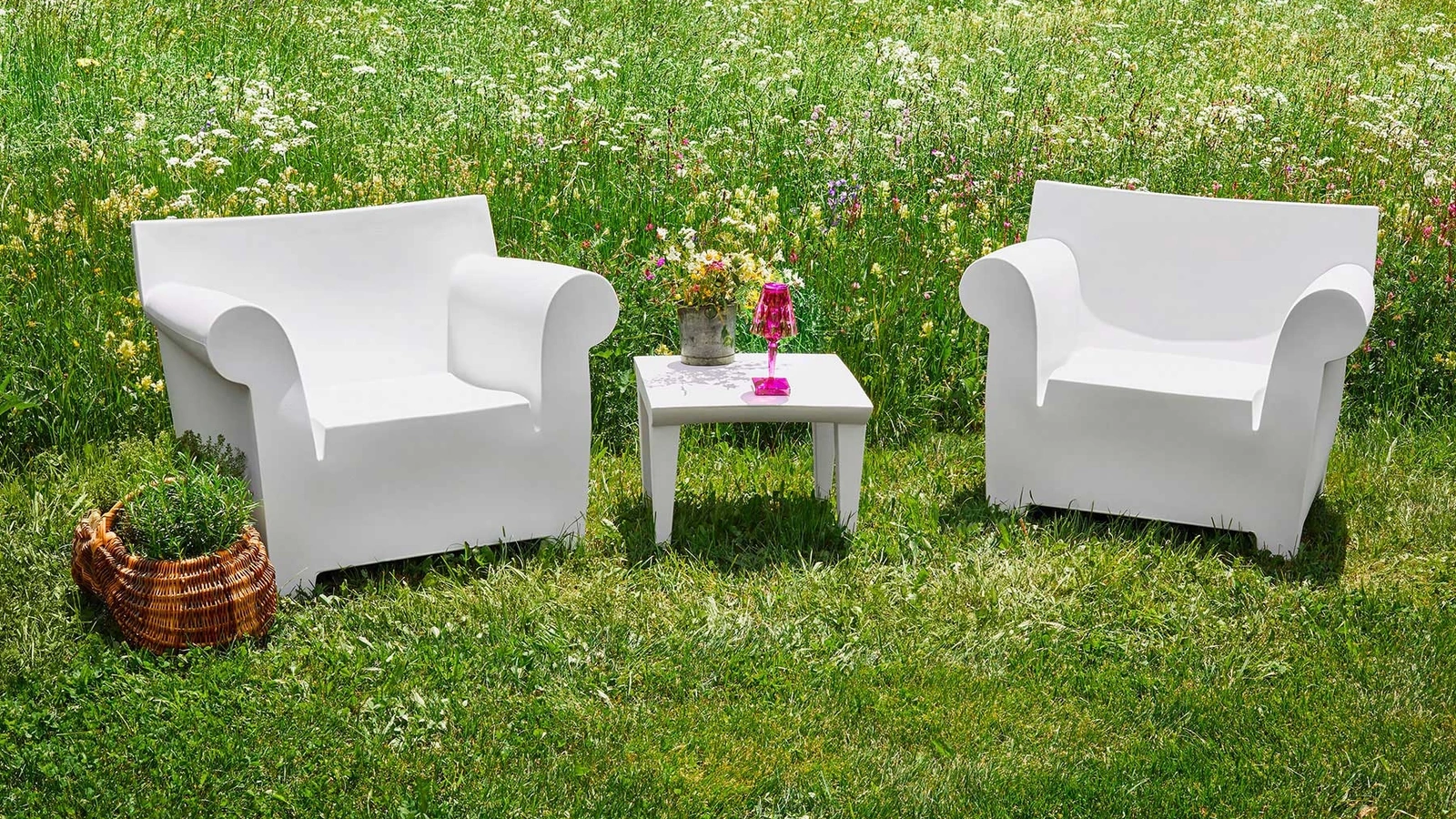 Arredo da esterno Bubble Club di Kartell