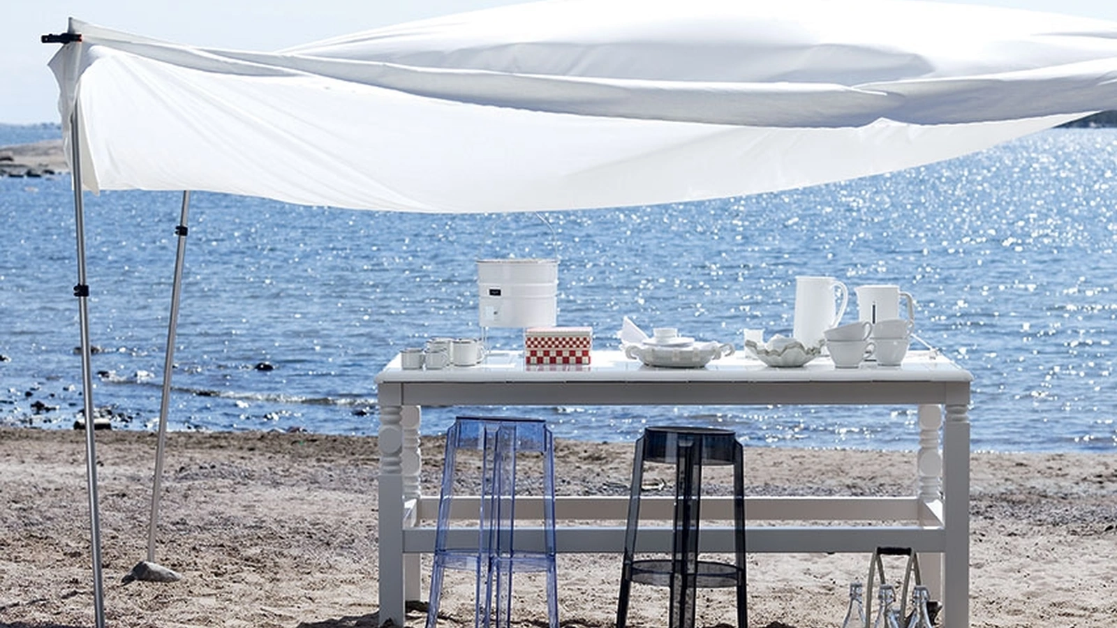 Sgabello Charles Ghost di Kartell