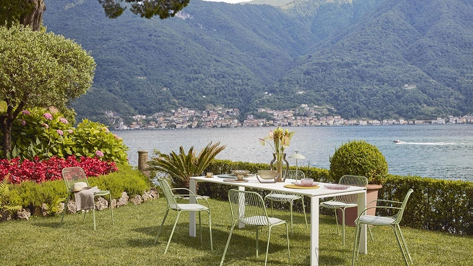 Tavolo Four Outdoor in acciaio di Kartell