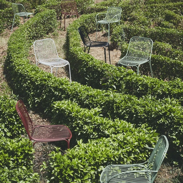 Hiray Sedia in metallo di Kartell